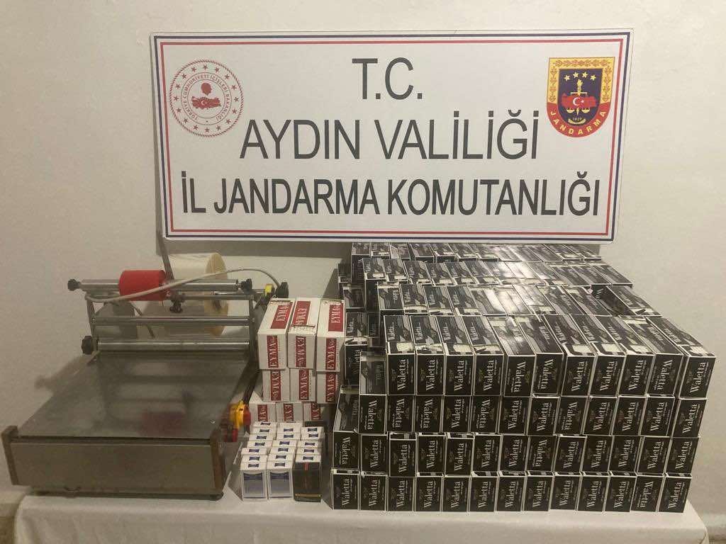 Aydın’da kaçak tütün operasyonu