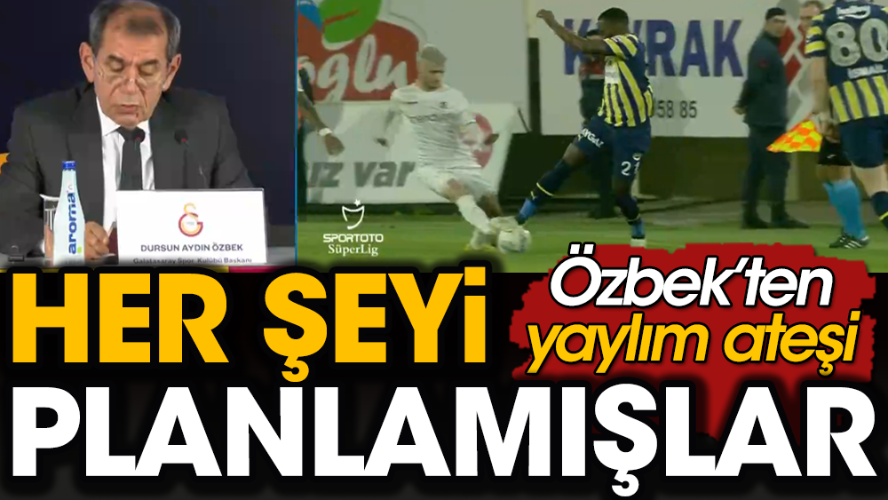 Dursun Özbek Fenerbahçe'ye cevap vermedi