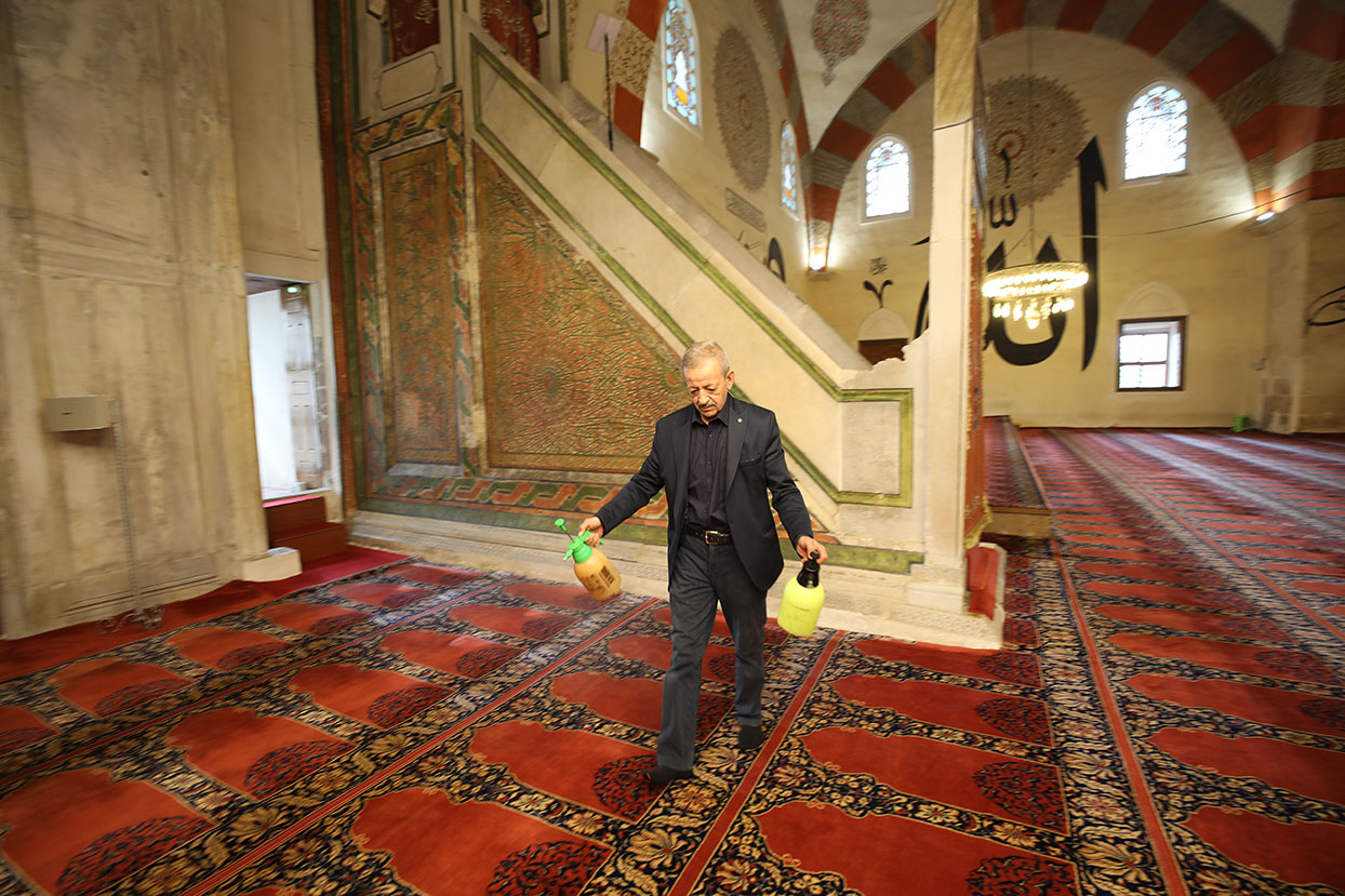 Edirne'de camiler ramazanda gül kokacak