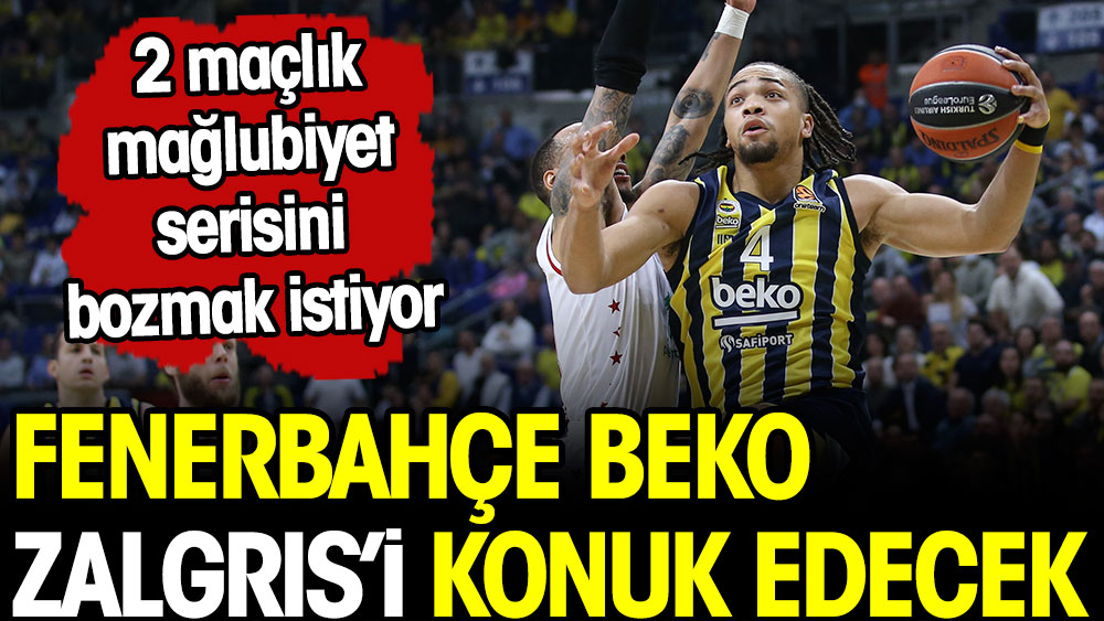 Fenerbahçe Beko'nun konuğu Zalgris