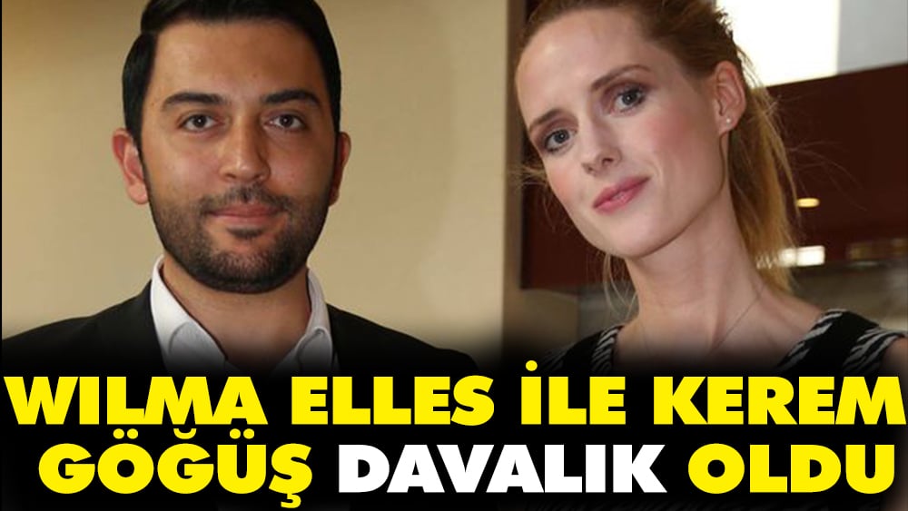 Wilma Elles ile Kerem Göğüş yine davalık oldu. ''Çocuklarımı bana göstermiyor''