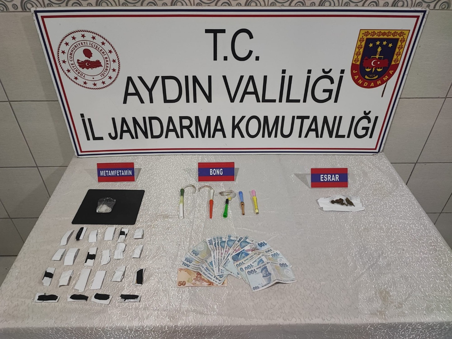 Aydın'da “torbacı” operasyonu: 1 gözaltı