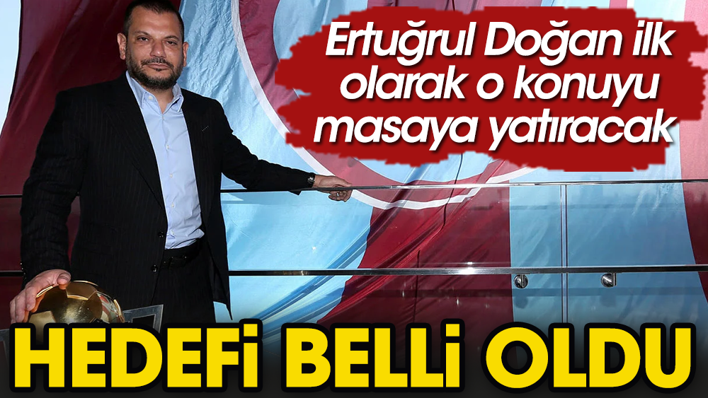 Trabzonspor'un teknik direktör kararı belli oldu