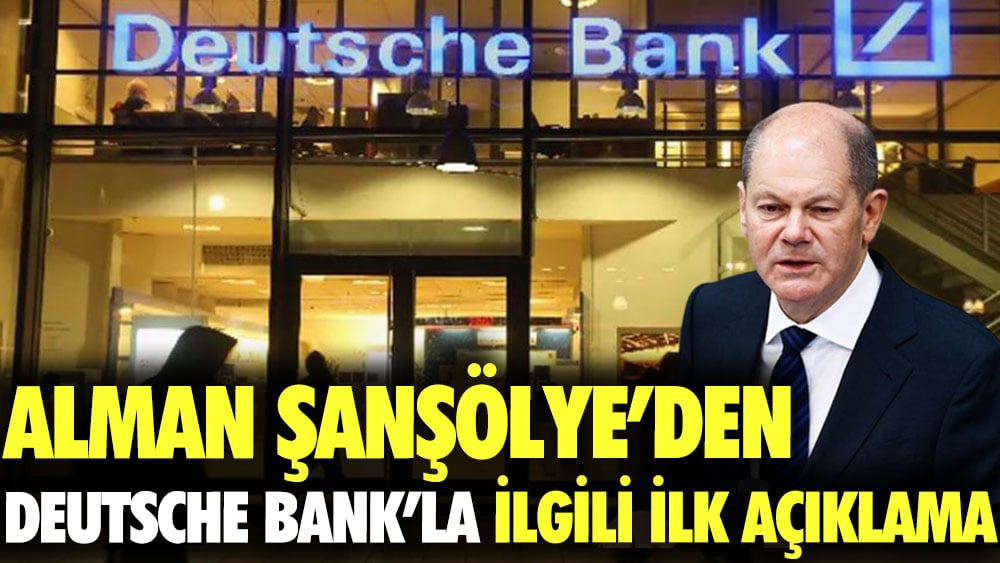 Almanya Başbakanı'ndan Deutsche Bank'la ilgili ilk açıklama