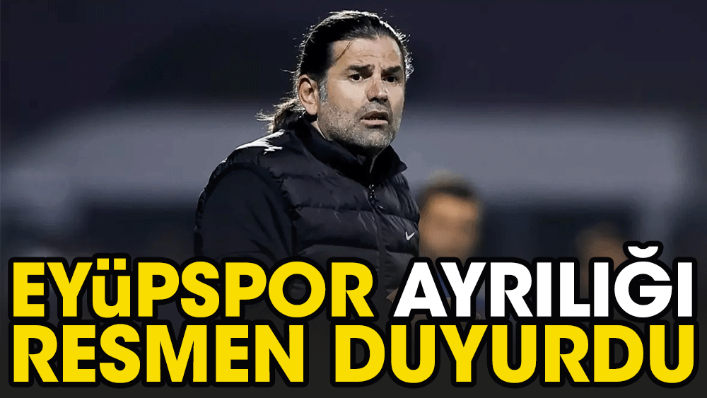 Eyüpspor İbrahim Üzülmez ile yollarını ayırdı