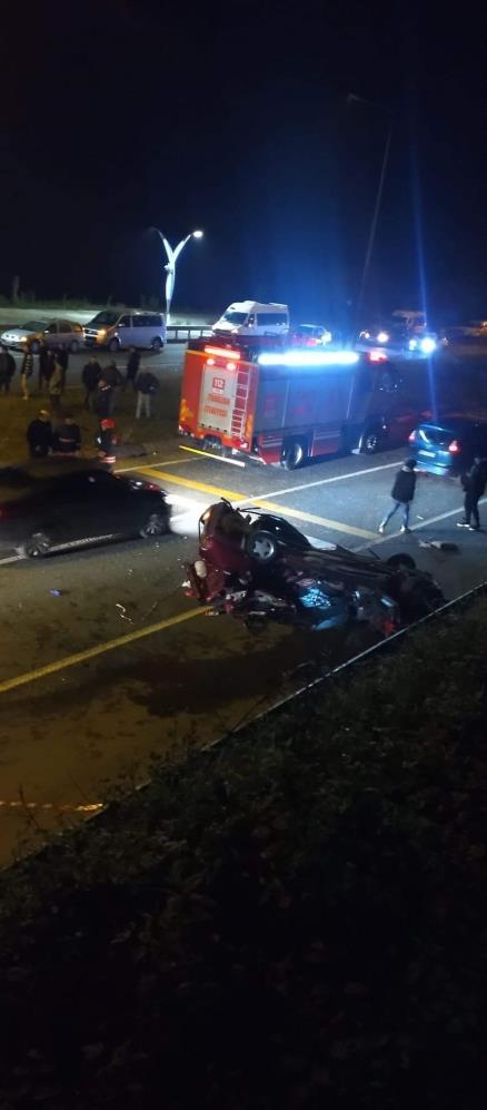 Trabzon'da feci kaza: 2 ölü, 2 yaralı