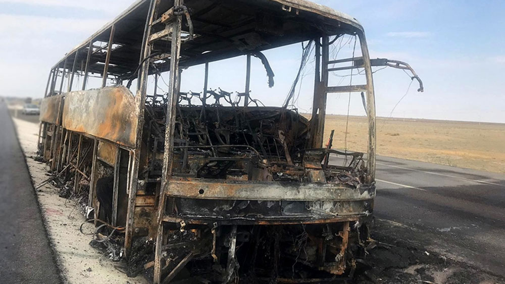 Umrecileri taşıyan otobüsün kaza yaptı: 20 kişi hayatını kaybetti