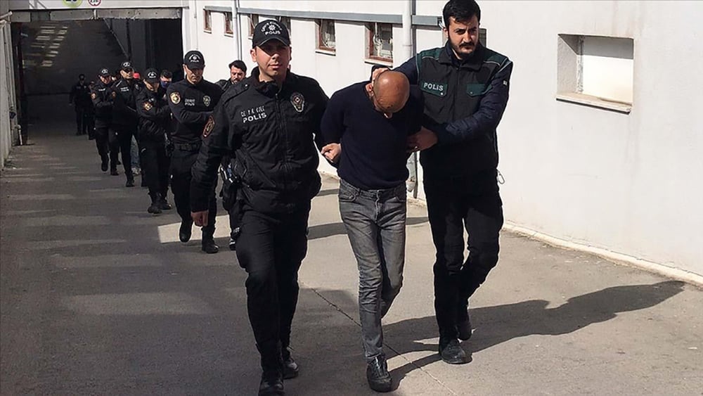 "Kökünü Kurutma Operasyonu"nda 122 tutuklama