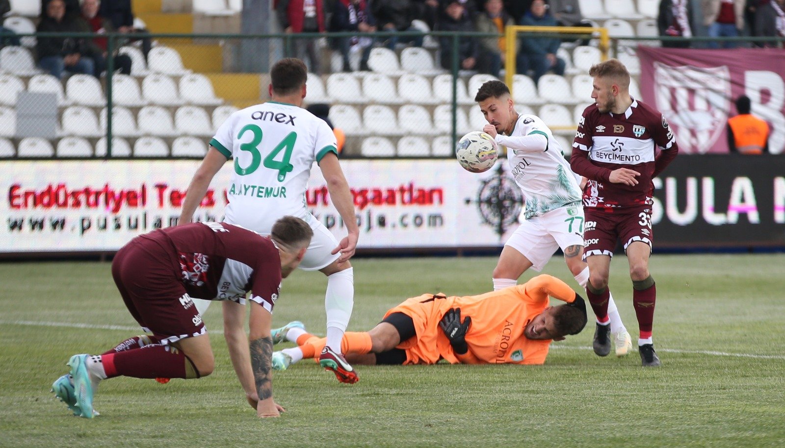 Bodrumspor kendine geldi. Bandırma'ya fark attı