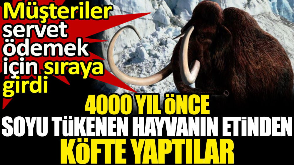 Müşteriler bu ete servet ödemek için sıraya girdi