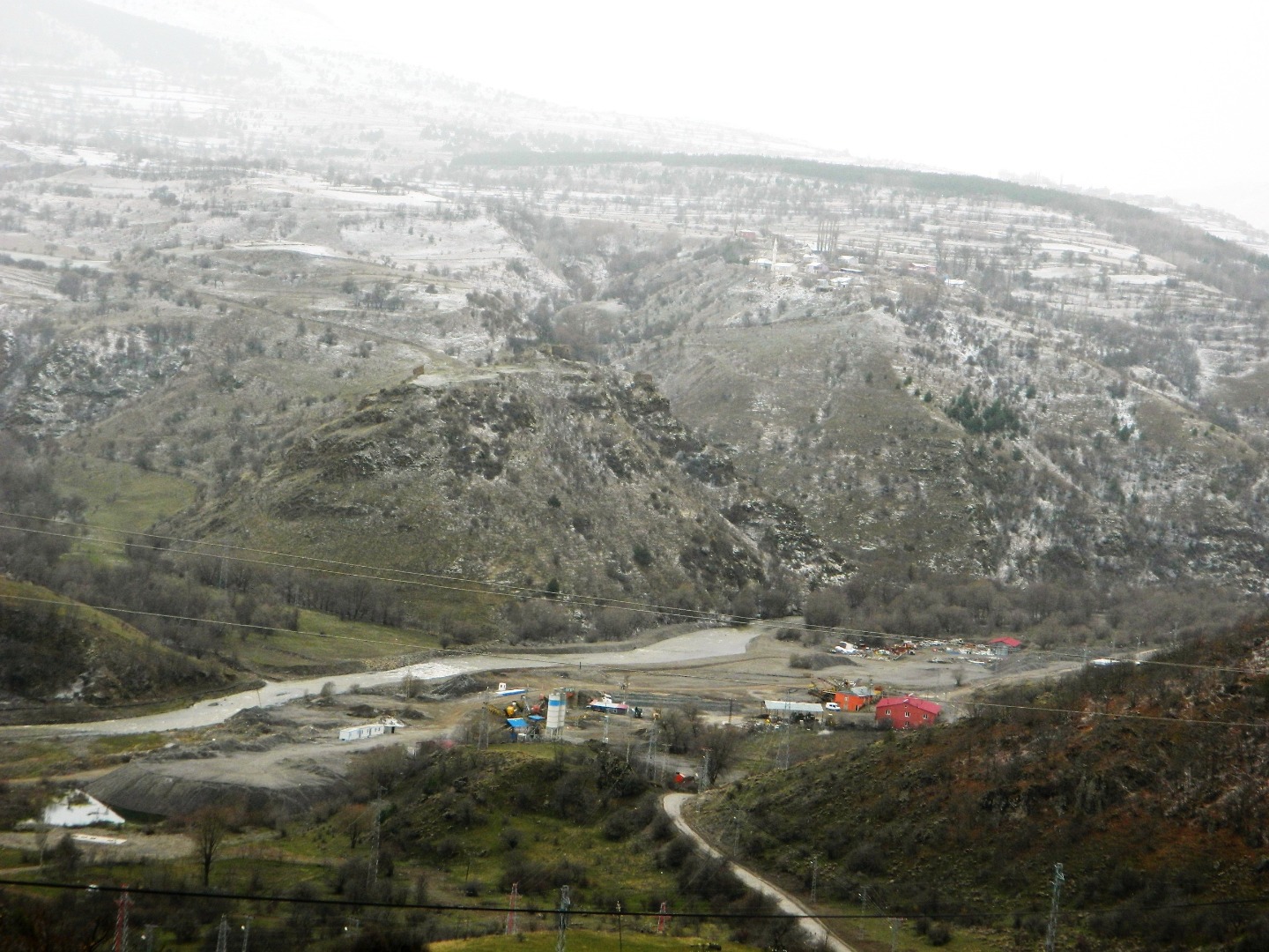 Ardahan'da kar yağışı etkili oldu 