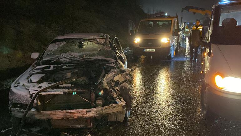 Samsun'da 13 aracın karıştığı kazada 8 kişi yaralandı
