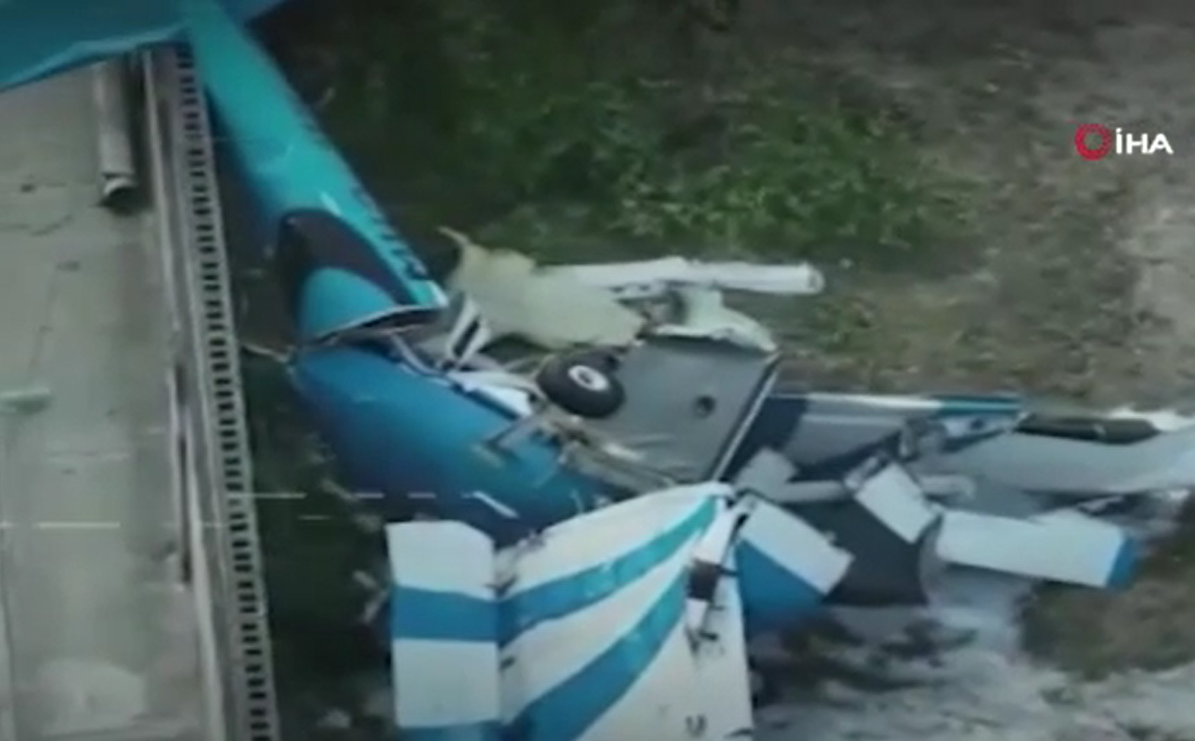 Meksika'da uçak kazası. Uçağın düşme anı görüntülendi
