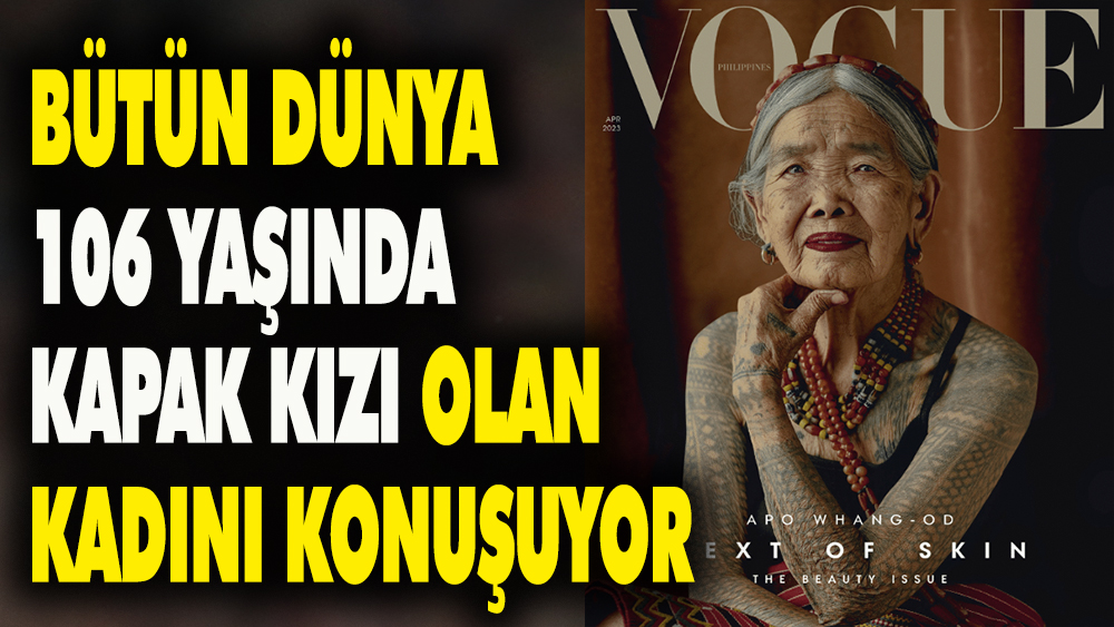 Bütün dünya 106 yaşında 'kapak kızı' olan kadını konuşuyor