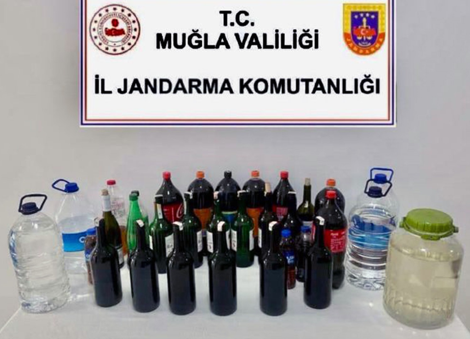 Fethiye'de kaçak alkol operasyonu