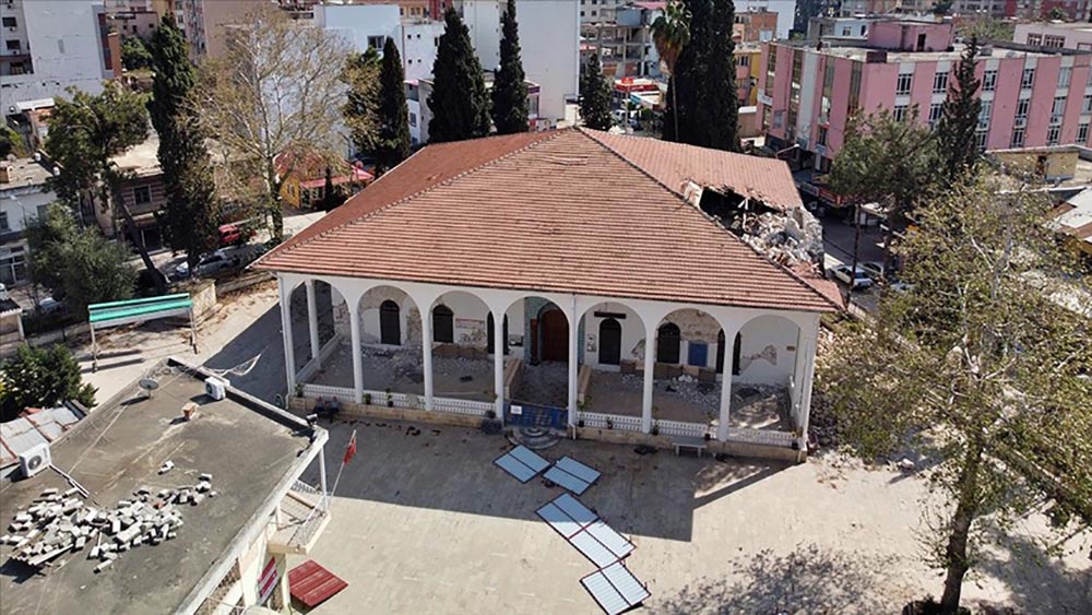 133 yıllık Envar-ül Hamit Camii aslına uygun olarak restore edilecek