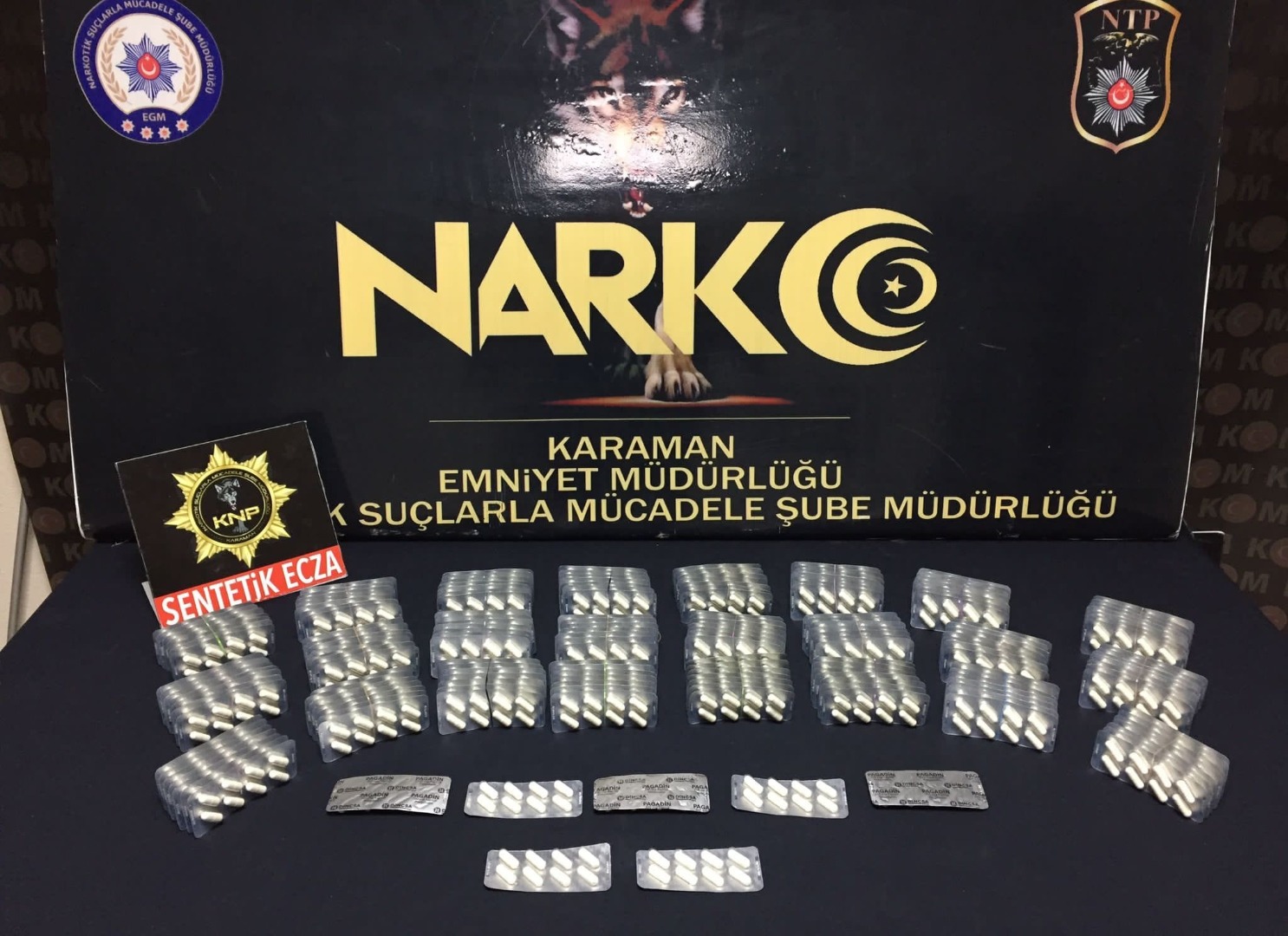 Karaman'da uyuşturucu operasyonunda 4 gözaltı