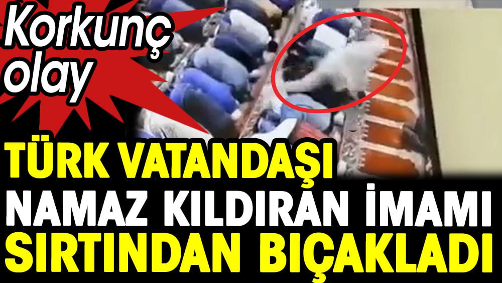 ABD'de korkunç olay. Türk vatandaşı namaz kıldıran imamı sırtından bıçakladı