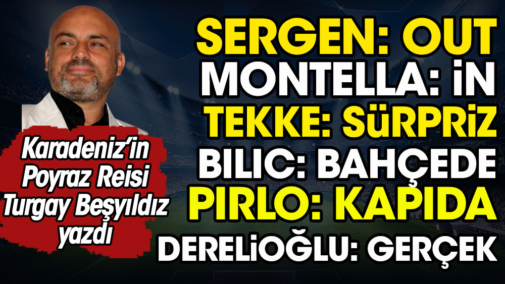 Trabzonspor'un teknik direktörü kapının arkasında mı? Turgay Beşyıldız yazdı