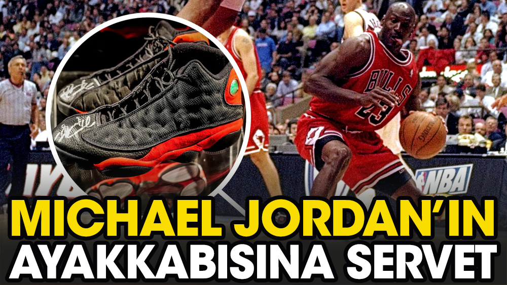 Michael Jordan'ın ayakkabısı bakın kaç milyon dolara satıldı