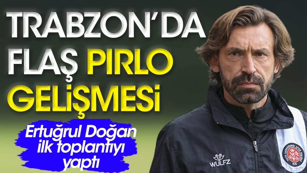 Trabzonspor Andrea Pirlo ile anlaştı