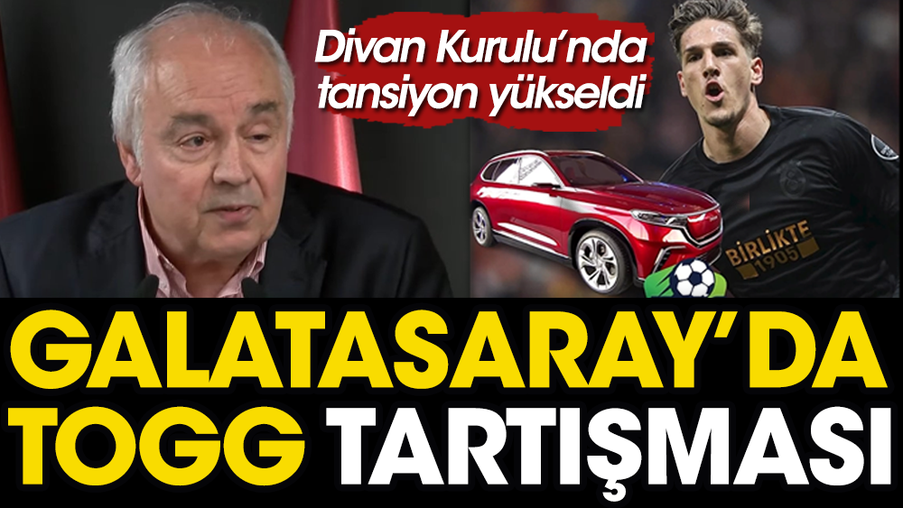 Galatasaray'da TOGG tartışması. Divan Kurulu'nda gergin anlar