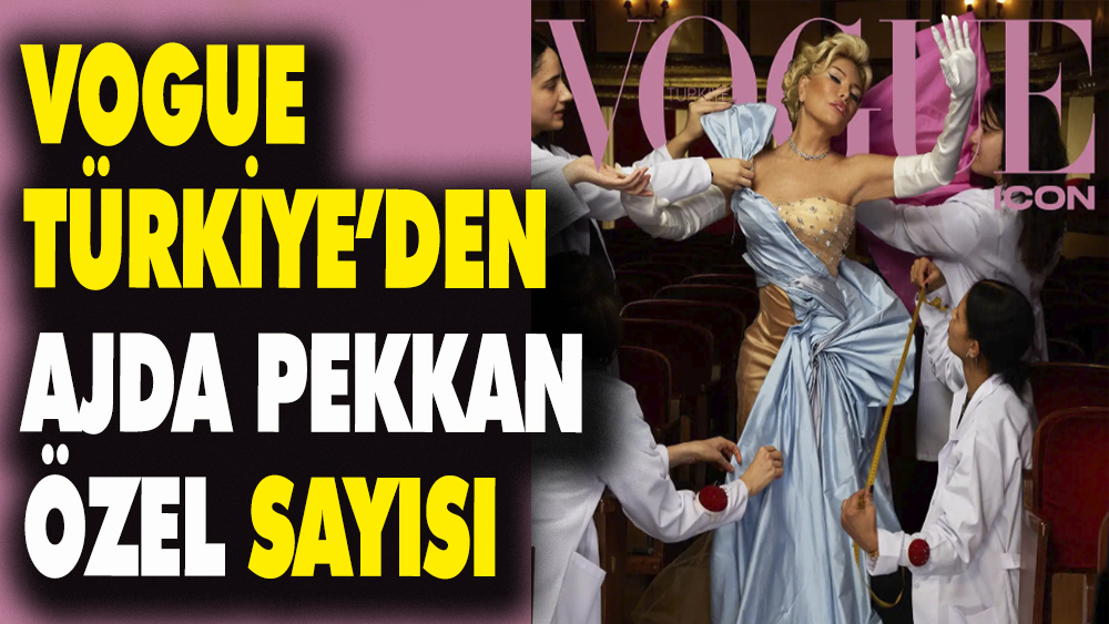 Vogue Türkiye'den Ajda Pekkan özel sayısı