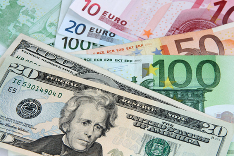Euro/dolar paritesi 13 ayın en yüksek seviyesinde