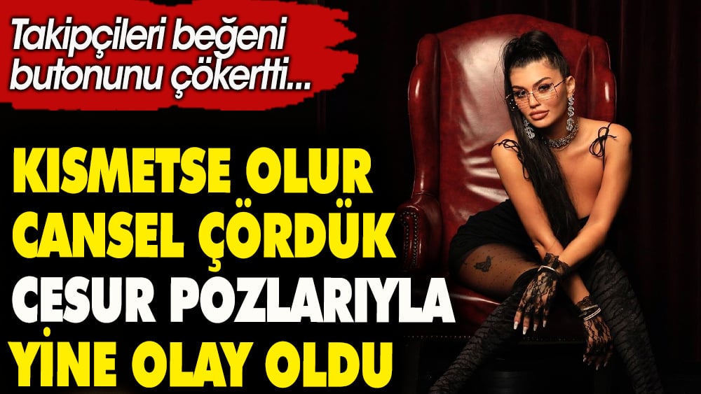 Kısmetse Olur Cansel Çördük cesur pozlarıyla yine olay oldu