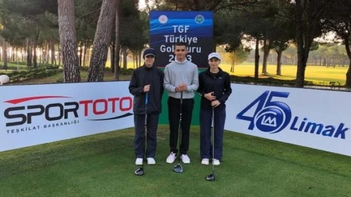 Golfte Kadirhan Yener zirveye çıktı