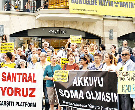 Mersin’de Nükleer Santral Antalya’da HES karşıtı eylem