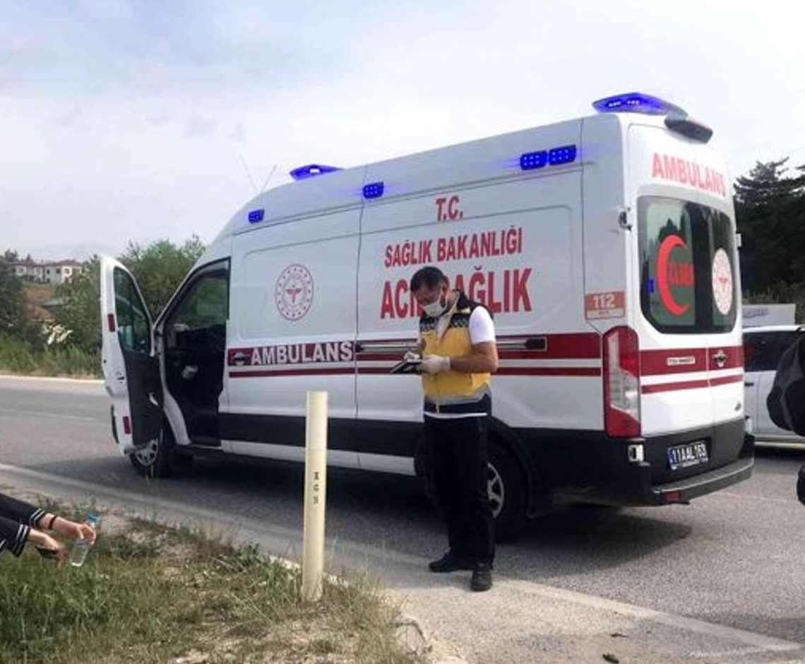 Bilecik'te trafik kazası: 1 yaralı