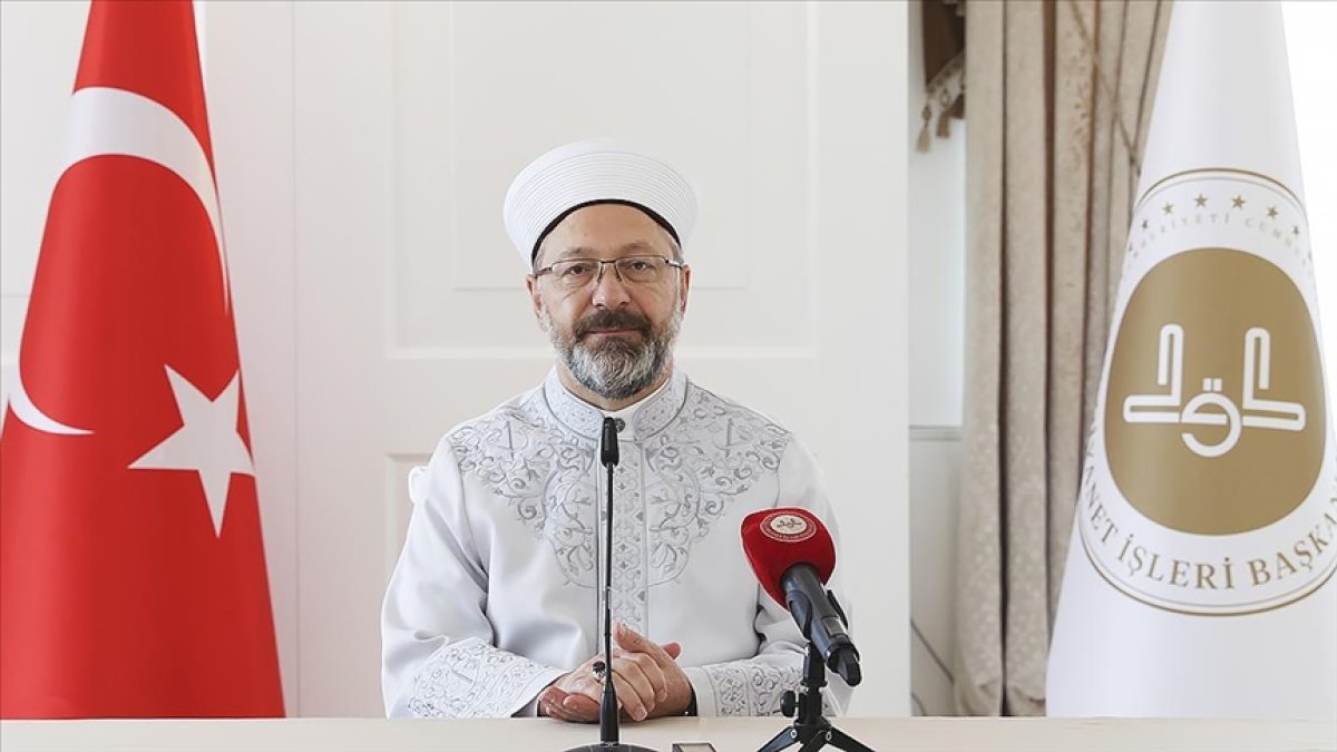 Diyanet İşleri Başkanı Ali Erbaş'tan yaz Kur'an kursları açıklaması