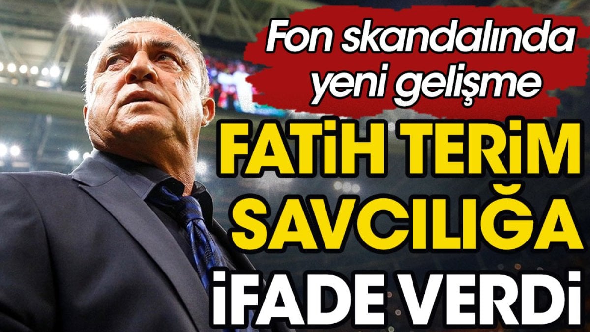 Fatih Terim Fonu dolandırıcılığında flaş gelişme. Terim ifade verdi