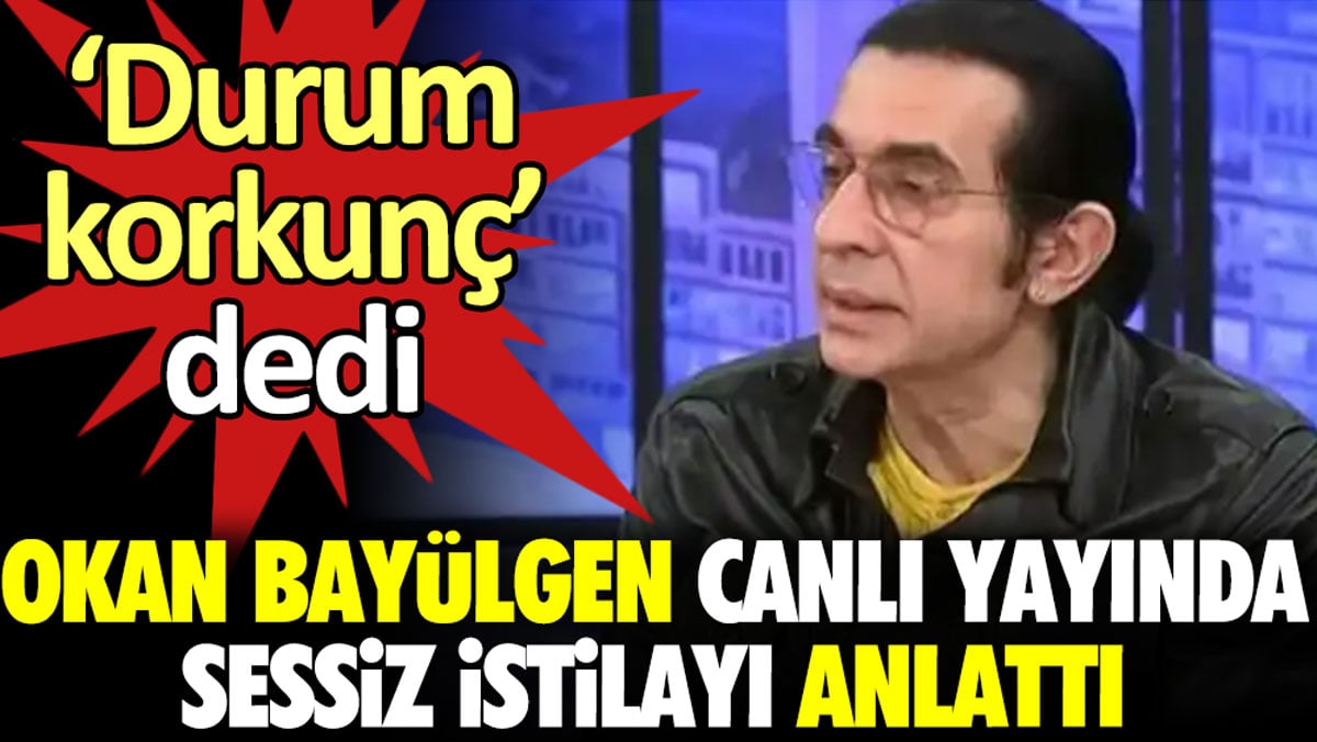 Okan Bayülgen canlı yayında sessiz istilayı anlattı. Durum korkunç dedi