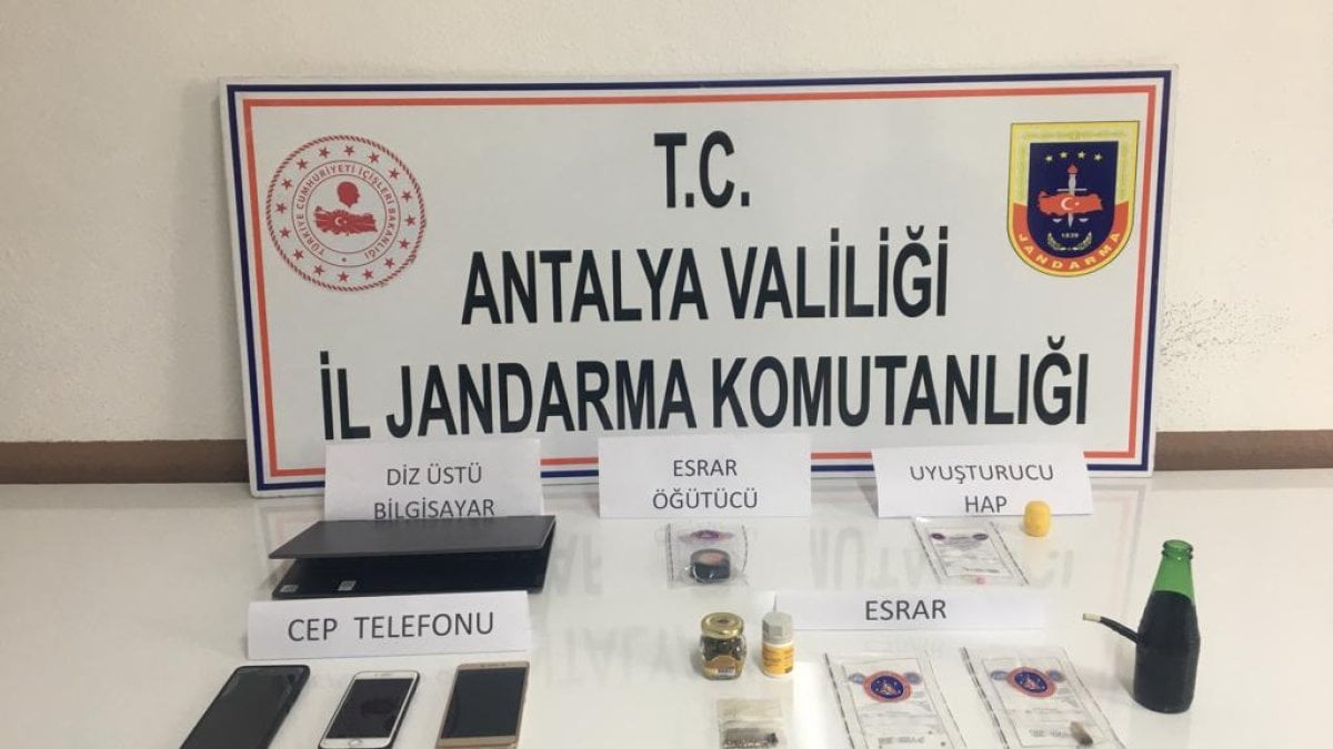 Antalya'da uyuşturucu operasyonu. 16 şüpheli yakalandı