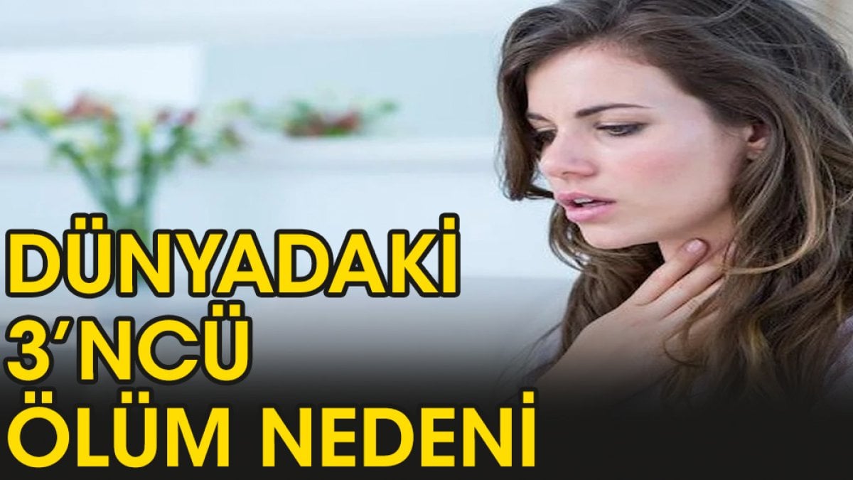 İşte tüm dünyada 3’üncü ölüm nedeni