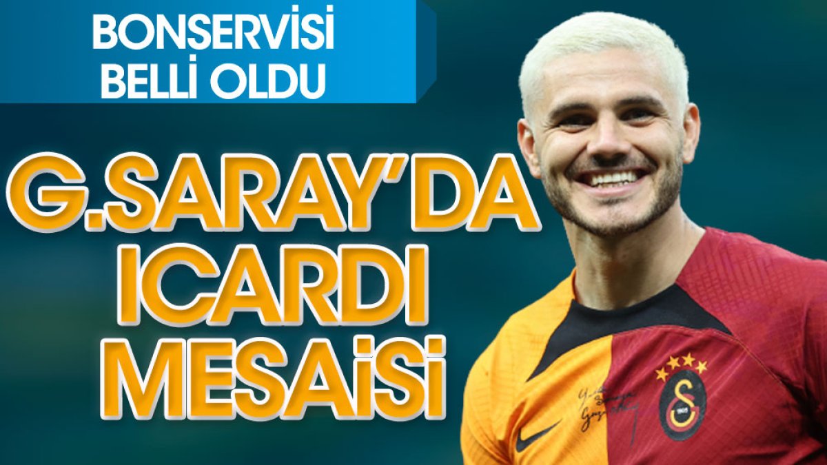 Icardi'nin bonservisi belli oldu. Galatasaray'a transferde sürpriz rakip