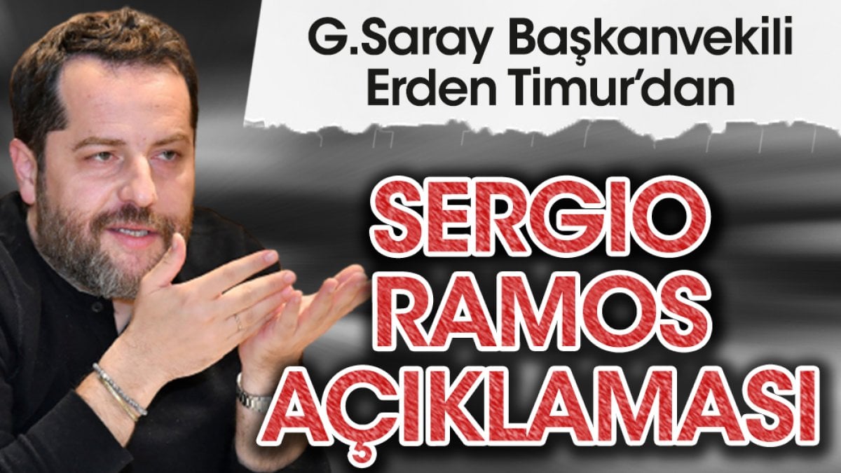 Galatasaray'dan Sergio Ramos açıklaması