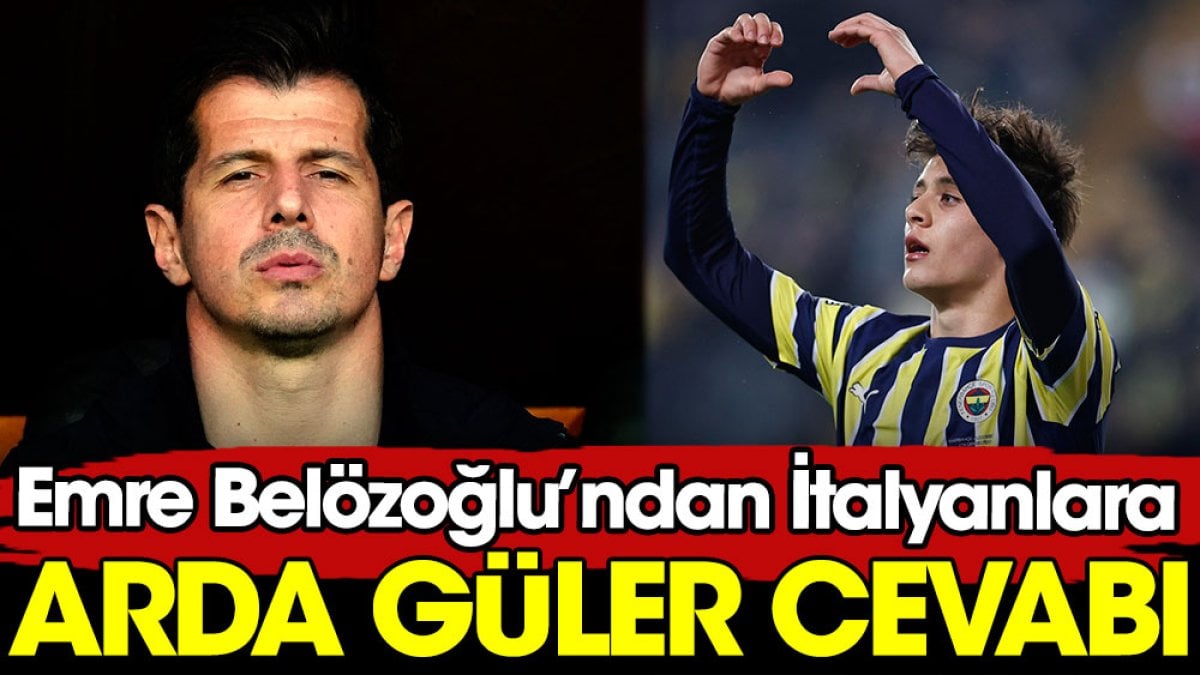 Emre Belözoğlu'ndan İtalyanlara Arda Güler sorusuna cevap: Şimdiden Avrupa'nın en iyi orta saha oyuncularından biri
