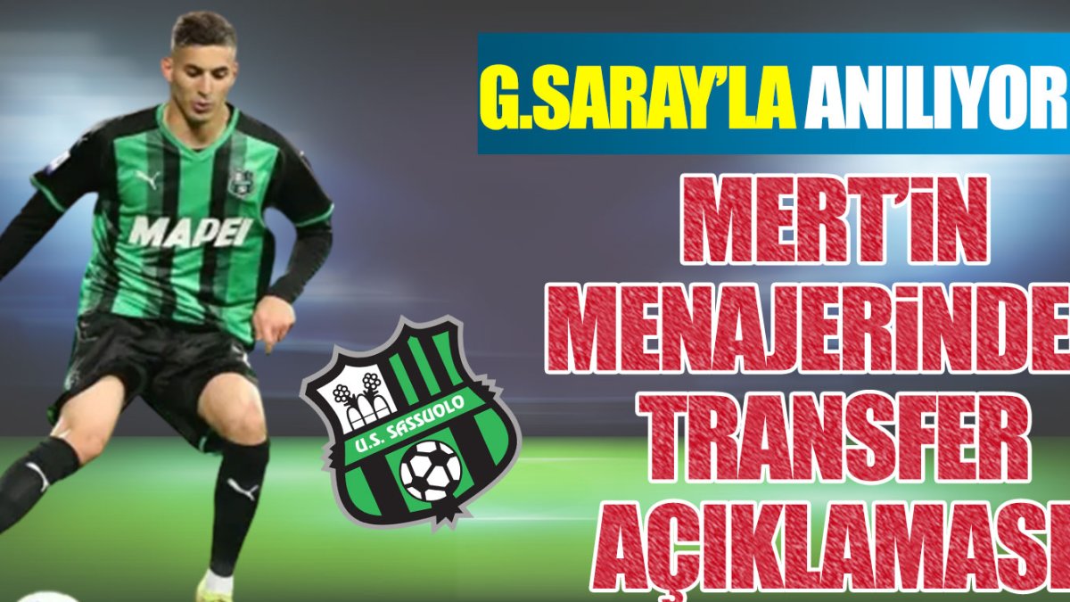 Mert Müldür'ün menajerinden transfer açıklaması. Adı Galatasaray ile anılıyordu