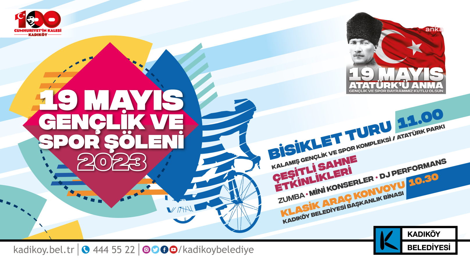 19 Mayıs coşkusu Kadıköy’de yaşanacak