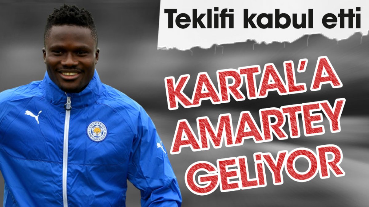 Beşiktaş'a Amartey geliyor. Teklifi kabul etti