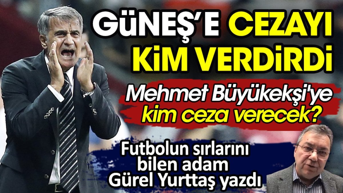 Şenol Güneş'e cezayı kim verdirdi? Mehmet Büyükekşi'ye kim ceza verecek?