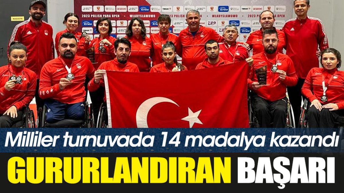 Para Milli sporculardan Türkiye'yi gururlandıran başarı