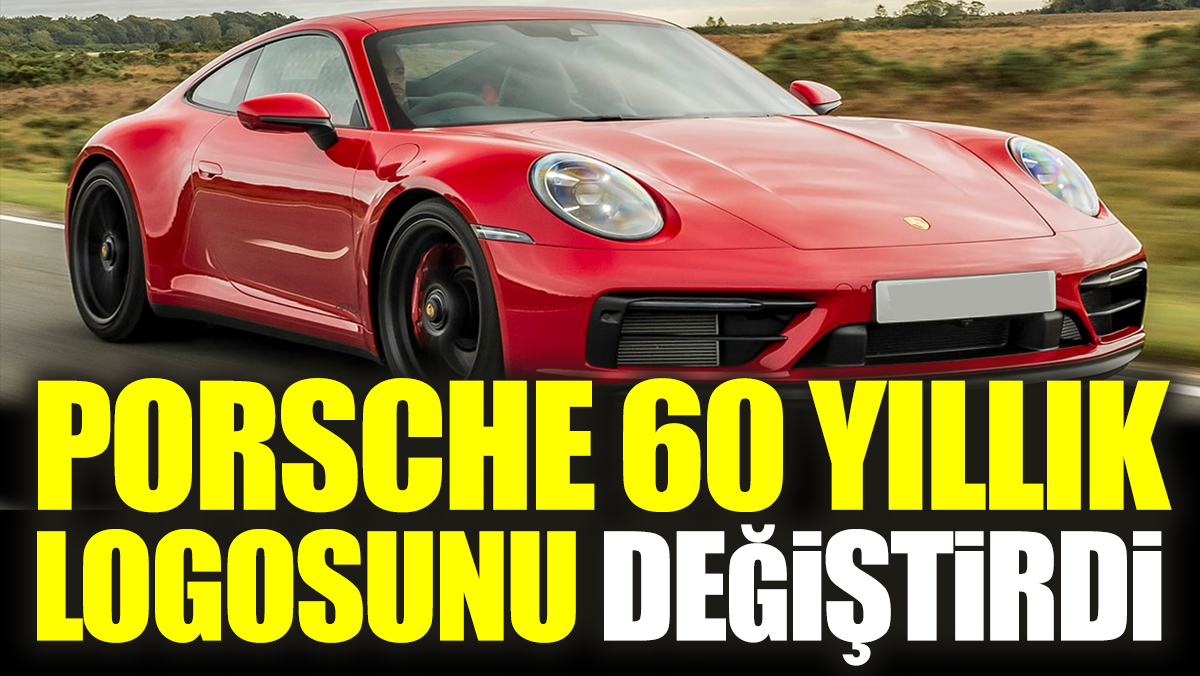 Porsche 60 yıllık logosunu değiştirdi