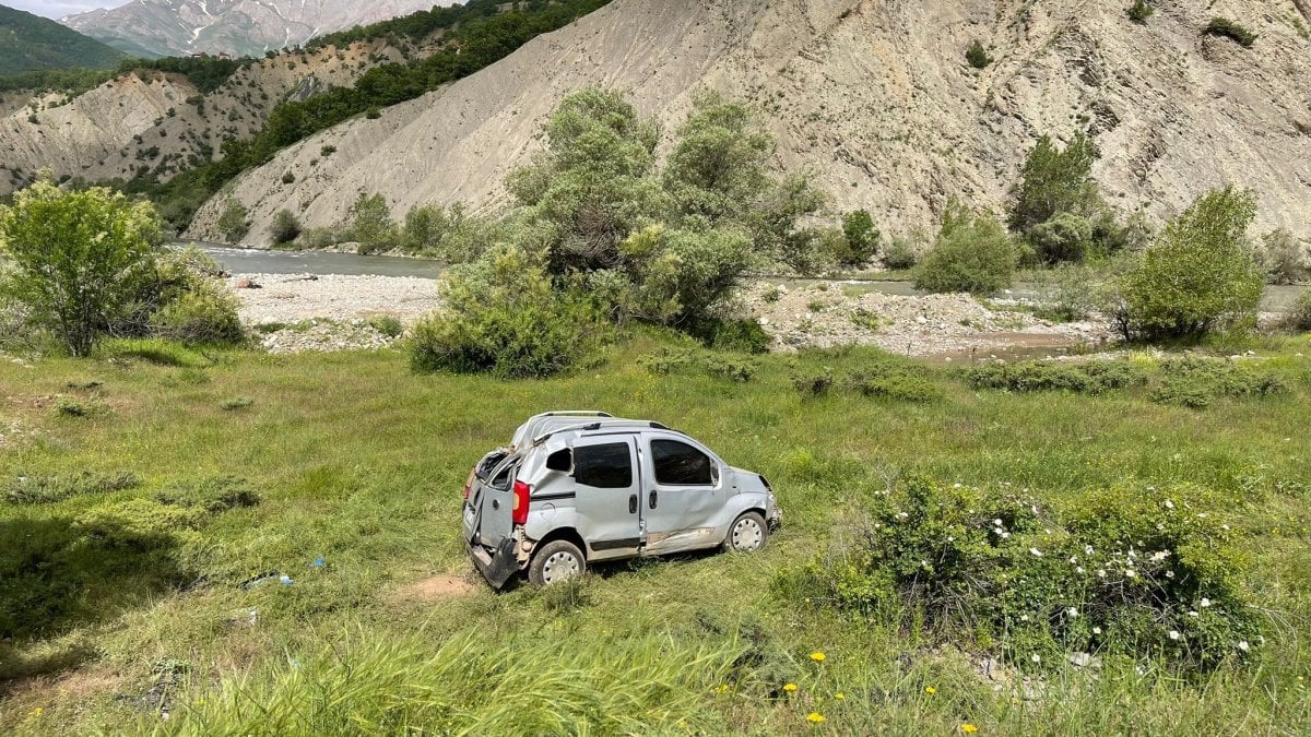 Tunceli’de Trafik Kazası