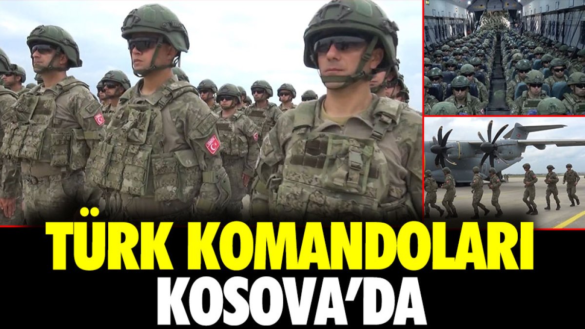 Türk Komandoları Kosova'da