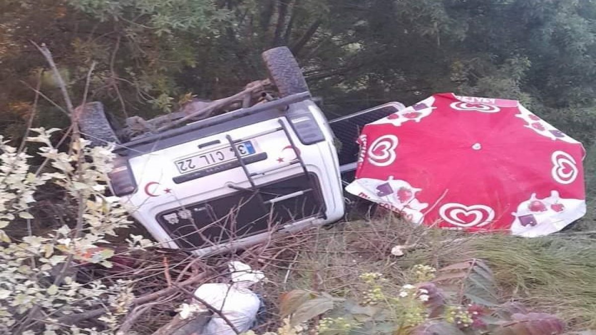 Takla atan cipteki yolcu hayatını kaybetti