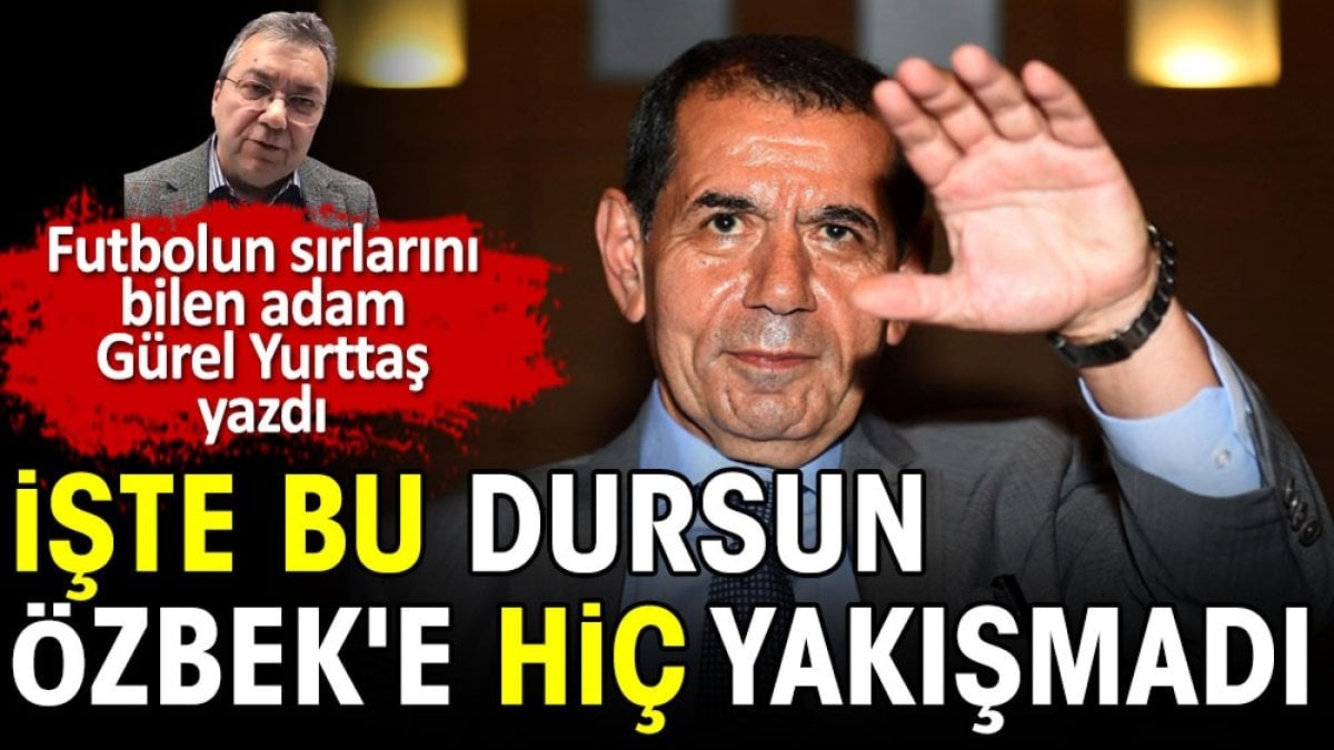 74 yaşındaki Dursun Özbek'e hiç yakışmadı! Gürel Yurttaş Fenerbahçe maçı sonrası yaşananları yazdı